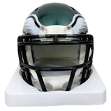 Nolan Smith Signed/Auto Speed Mini Football Helmet Eagles JSA 193467