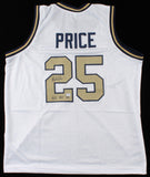 Mark Price Signed Georgia Tech Yellow Jacket Jersey Inscr "ACC ROY 83" (PSA COA)