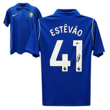 Estevao Willian Signed Chelsea 2026-27 Home Soccer Jersey #41 with Beckett COA