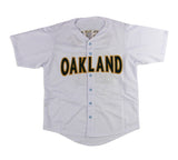 Mark McGwire Signed Oakland Custom White Jersey