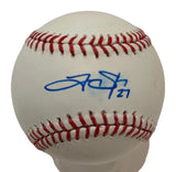 Trevor Story Autographed Rawlings Official Major League Baseball - MLB COA