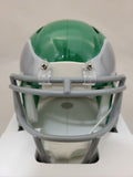AJ BROWN SIGNED PHILADELPHIA EAGLES KELLY GREEN SPEED MINI HELMET BECKETT QR