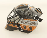 Matt Murray Signed Pittsburgh Penguins Mini Goalie Mask (Beckett) 2xCup Champ