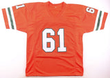 Francis Mauigoa Signed Miami Hurricanes Jersey (JSA) 2026 1st Rnd Draft Pk/ O.G