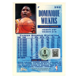 Dominique Wilkins Autographed 1994 Topps FSL #392 Trading Card Beckett 54149