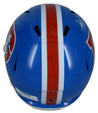 Steve Atwater Autographed Broncos Old D Full Size Speed Helmet Beckett