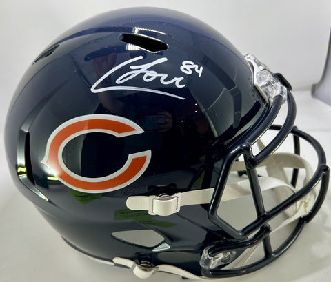 COLSTON LOVELAND Signed Full Size Replica Speed Helmet AUTO - BAS