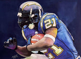 Ladainian Tomlinson Signed Los Angeles Chargers/ San Diego Throwback Mini Helmet