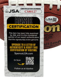 Steve Largent HOF Signed Official Wilson NFL Football Seahawks JSA 214107