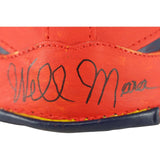 Wellington Mara Autographed/Signed New York Giants Leather Mini Helmet PSA 52756