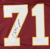 Charles Mann Signed Washington Redskins Jersey Inscribed 3xSB Champ (JSA COA) DE