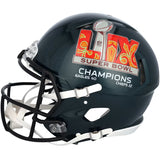 Devonta Smith Signed Eagles Super Bowl 59 FS Replica Speed Helmet Fanatics