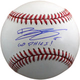 Bryson Stott Autographed Philadelphia Phillies OML Baseball Fanatics 54474