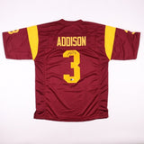 Jordan Addison Signed USC Trojans Jersey (Beckett) Minnesota Vikings Receiver