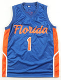 Tre Mann Signed Florida Gators Jersey (Beckett) Charlotte Hornets / Point Guard