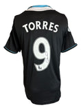 Fernando Torres Signed Chelsea Black Adidas Soccer Jersey BAS