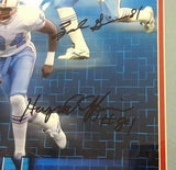 RUN & SHOOT AUTOGRAPHED FRAMED 16X20 PHOTO OILERS HOF 06 4 SIGS PSA/DNA 90857