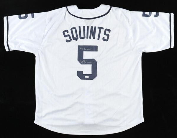 Chauncey Leopardi Signed Jersey / The Sandlot / "Squints" & "FOR EV-ERR! JSA COA