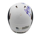 Multi-Player Signed Los Angeles Rams Speed Authentic AMP NFL Helmet - 4 Signatur