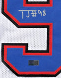T. J. Sanders Signed Buffalo Bills Jersey (TSE) Ex-South Carolina / Edge Rusher