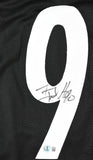 T.J. Watt Autographed Black Pro Style Jersey - Beckett W Hologram *Black