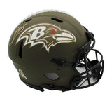 Odell Beckham Signed Baltimore Ravens Speed Authentic STS NFL Helmet