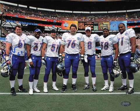 Robbie Tobeck Autographed Signed 8x10 Photo Seattle Seahawks MCS Holo #63048