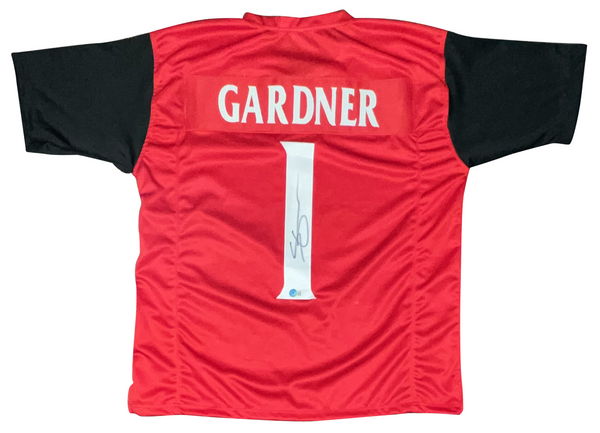 AHMAD SAUCE GARDNER AUTOGRAPHED CINCINNATI BEARCATS #1 RED JERSEY BECKETT