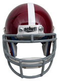 Nick Saban Signed/Inscr University of Alabama Mini Football Helmet JSA 213369