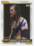 Adam Cole WWE Authentic Signed 2021 Topps #39 Card BAS #BS86643