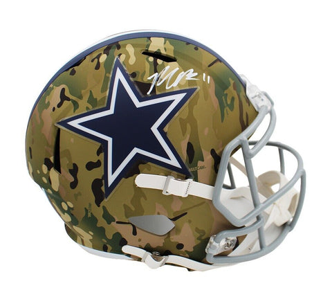 Micah Parsons Signed Dallas Cowboys Speed Full Size Camo NFL Helmet