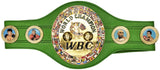FLOYD MAYWEATHER JR. AUTOGRAPHED LIME WBC BOXING BELT BECKETT 221645