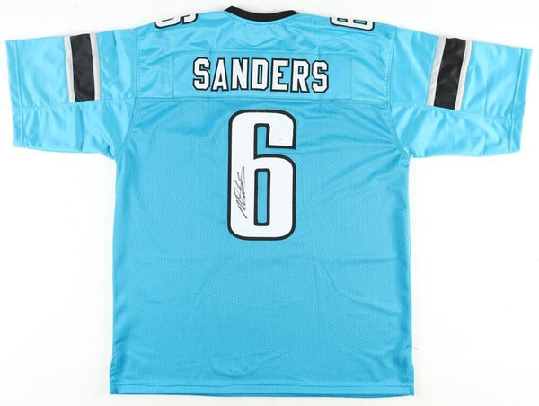 Miles Sanders Signed Carolina Panthers Jersey (JSA) Ex-Penn State Running Back