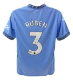 Ruben Dias Signed Manchester City FC Jersey (Beckett) also Member Team Portugal
