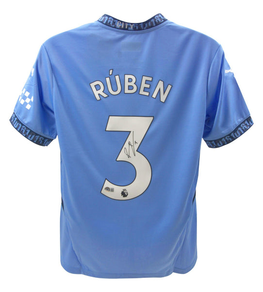 Ruben Dias Signed Manchester City FC Jersey (Beckett) also Member Team Portugal