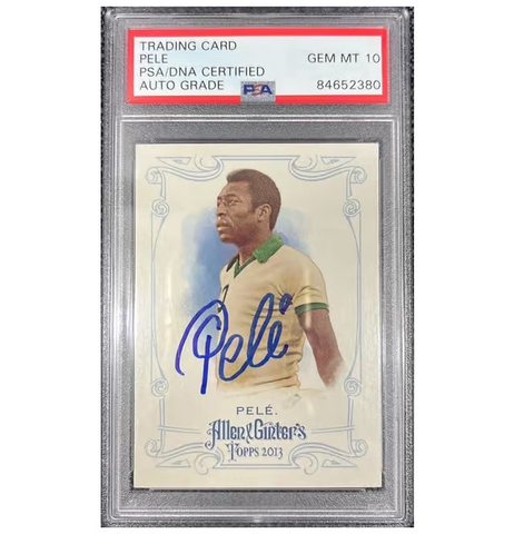 Pele Signed 2013 Topps Allen & Ginter's - PSA 10 Autograph