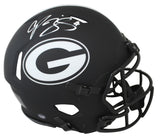 Georgia Champ Bailey Signed Eclipse F/S Speed Proline Helmet W/ Case BAS Witness