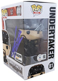 The Undertaker Authentic Signed WWE #81 Funko Pop Vinyl Figure BAS Witnessed