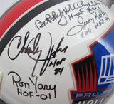 NFL HOFers Multi-Signed (18) Full Size Authentic Football Helmet Unitas 213066