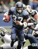 Shaun Alexander Autographed 8x10 Photo Seattle Seahawks Beckett BAS QR #BS36883