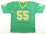 Bob Golic Signed Notre Dame Fighting Irish Jersey (JSA) 3xPro Bowl Def. Tackel