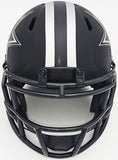 DEZ BRYANT AUTOGRAPHED COWBOYS ECLIPSE BLACK SPEED MINI HELMET BECKETT 230221