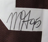 Miles Garrett Signed/Auto Custom Football Jersey Browns BAS/Beckett 198323