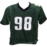 Jalen Carter Autographed Pro Style sz XL Green Jersey Beckett Witness 42434