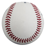 Rangers Wyatt Langford Signed Robert Manfred OML Baseball Fanatics #XP14102578