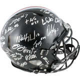 2024 Ohio State Buckeyes Team Signed Pro Helmet Natl Champs 20 Sig Beckett 50049
