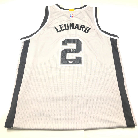 Kawhi Leonard signed jersey PSA/DNA San Antonio Spurs Autographed