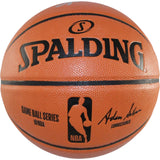 Allen Iverson Signed Philadelphia 76ers Spalding Basketball Beckett WIT 28383