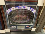 New England Patriots Team Signed Photo Framed To 23x27 Tom Brady JSA TriStar