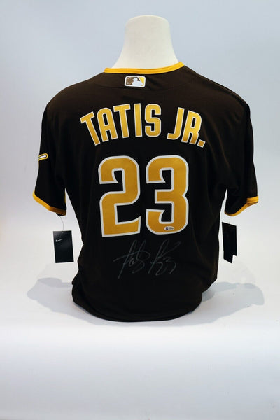 Fernando Tatis Jr. San Diego Padres Autographed Nike Jersey - Beckett COA